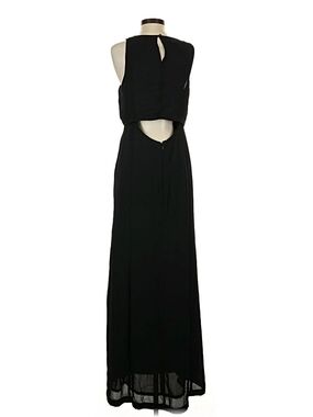 Tildon Nordstrom Black Sleeveless Maxi Dress with Back Cutout